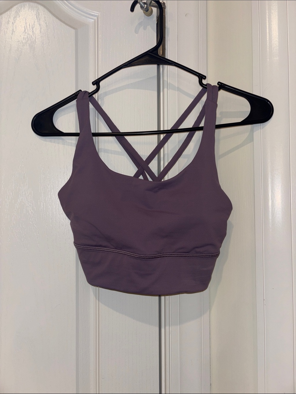 Lululemon Energy Longline Bra in Plum